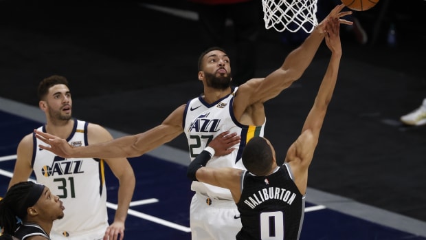 Rudy Gobert Block